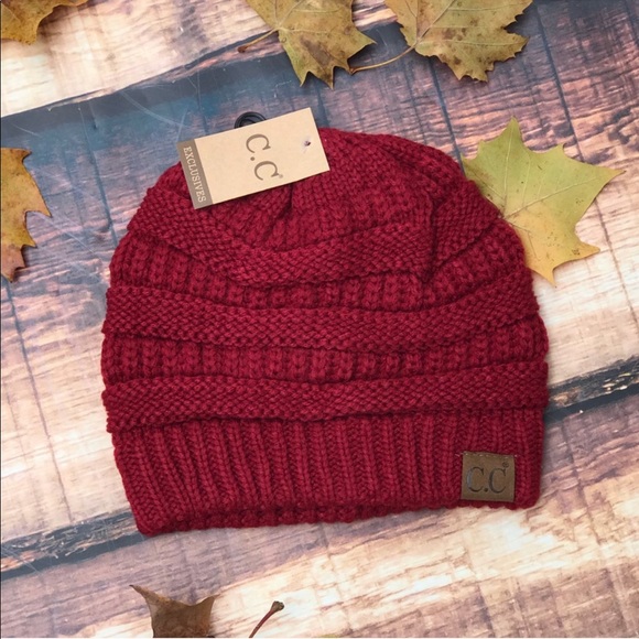 << Authentic CC Beanies Fall And Winter Hat Beanie - Picture 4 of 4
